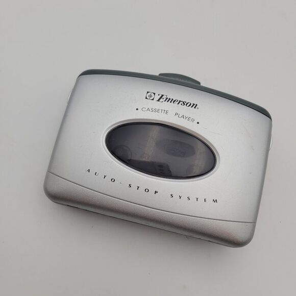 Vtg Emerson Personal Portable Cassette Player Model EW71 - Picture 4 of 9